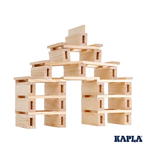 KAPLA - Ladrillos modulares de Madera (200 Unidades)