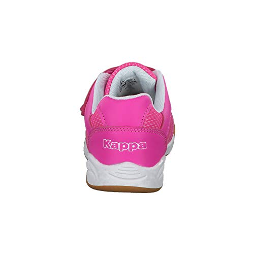 Kappa Kickoff, Zapatillas de Deporte Interior Niñas, Rosa (Pink/White 2210), 25 EU