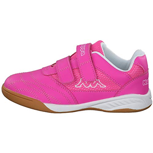 Kappa Kickoff, Zapatillas de Deporte Interior Niñas, Rosa (Pink/White 2210), 25 EU