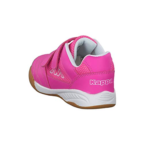 Kappa Kickoff, Zapatillas de Deporte Interior Niñas, Rosa (Pink/White 2210), 25 EU