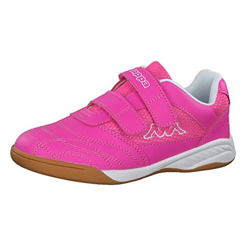 Kappa Kickoff, Zapatillas de Deporte Interior Niñas, Rosa (Pink/White 2210), 25 EU