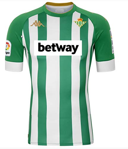 Kappa Primera Equipacion Kombat Betis Camiseta 17 JOAQUĂN, Hombre, Verde/Blanco, XL Kappa Primera Equipacion Kombat Betis Camiseta 17 JOAQUĂN, Hombre, Verde/Blanco, XL