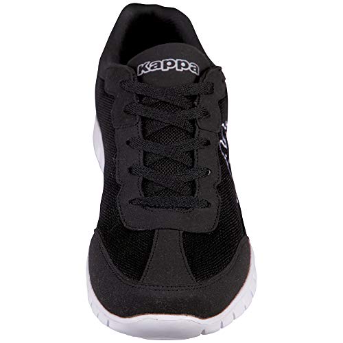 Kappa Rocket, Zapatillas Unisex Adulto, Negro Black White 1110, 44 EU