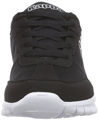 Kappa Rocket, Zapatillas Unisex Adulto, Negro Black White 1110, 44 EU