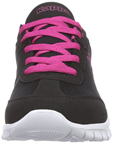 Kappa Rocket, Zapatillas Unisex Adulto, Negro (Black/l`Pink 1127), 39 EU