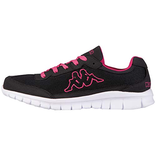 Kappa Rocket, Zapatillas Unisex Adulto, Negro (Black/l`Pink 1127), 39 EU