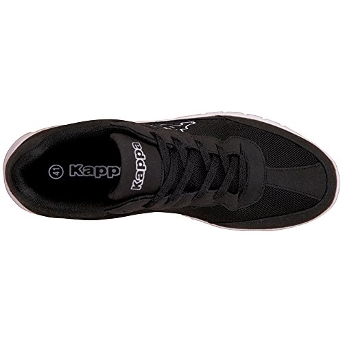 Kappa Rocket, Zapatillas Unisex Adulto, Negro (Black/White 1110), 38 EU