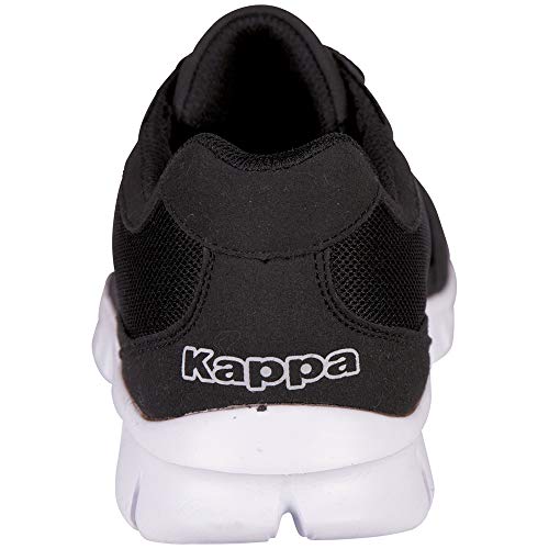 Kappa Rocket, Zapatillas Unisex Adulto, Negro (Black/White 1110), 39 EU