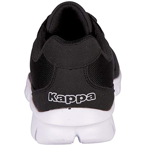 Kappa Rocket, Zapatillas Unisex Adulto, Negro (Black/White 1110), 39 EU Kappa Rocket, Zapatillas Unisex Adulto, Negro (Black/White 1110), 39 EU