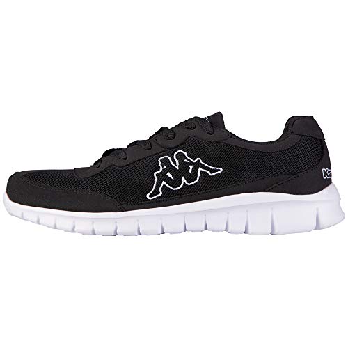 Kappa Rocket, Zapatillas Unisex Adulto, Negro (Black/White 1110), 39 EU Kappa Rocket, Zapatillas Unisex Adulto, Negro (Black/White 1110), 39 EU
