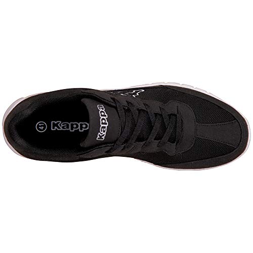 Kappa Rocket, Zapatillas Unisex Adulto, Negro (Black/White 1110), 39 EU