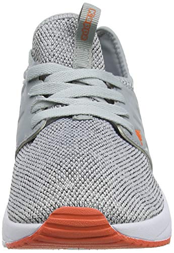 Kappa San Antonio, Zapatillas Deportivas Unisex, Gris/Mango Naranja, 45 EU