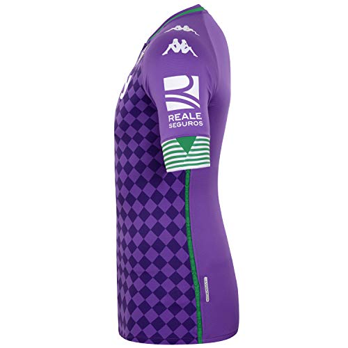 Kappa Segunda Equipacion Kombat Betis Camiseta 17 JOAQUÍN, Hombre, Morado, L Kappa Segunda Equipacion Kombat Betis Camiseta 17 JOAQUÍN, Hombre, Morado, L