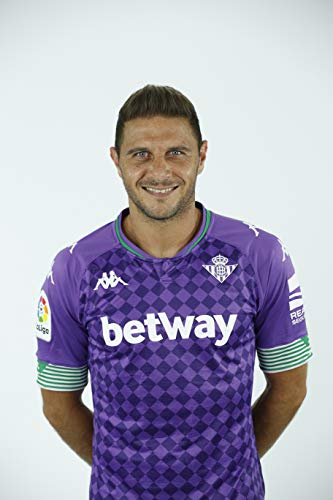 Kappa Segunda Equipacion Kombat Betis Camiseta 17 JOAQUÍN, Hombre, Morado, L