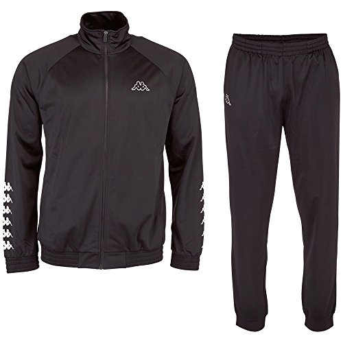 Kappa Till Tracksuit - Chándal de Fitness para Hombre, Color Negro, Talla L Kappa Till Tracksuit - Chándal de Fitness para Hombre, Color Negro, Talla L