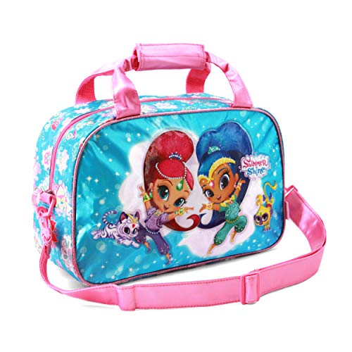 Karactermania Shimmer y Shine Dancing Bolsa de Deporte Infantil, 38 cm, Rosa