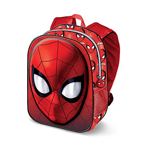 Karactermania Spiderman Spiderweb-3D Rucksack (Klein) Mochila Infantil 31 Centimeters 8.5 Rojo (Red)
