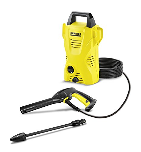 Kärcher 1.673-159.0 K2 Basic - Hidrolimpiadora de alta presión para exteriores 110 bar, 1400 W, 360 L/h Kärcher 1.673-159.0 K2 Basic - Hidrolimpiadora de alta presión para exteriores 110 bar, 1400 W, 360 L/h