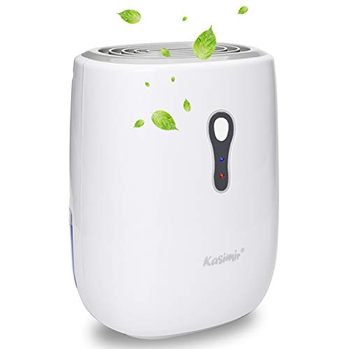 Kasimir Deshumidificador Electrico Mini Deshumidificador Silencioso Bajo Consumo 600ml, Deshumidificador Pequeño Portátil para Hogar, Armarios, Habitación, Baño, Cocina, Garaje