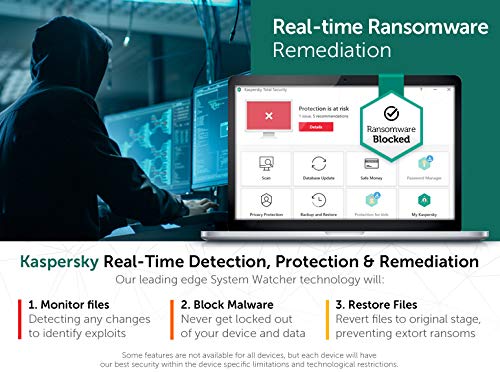 Kaspersky Total Security 2019 | 10 Devices | 1 Year | PC/Mac/Android | Dowload, Código Dentro De Un Paquete Kaspersky Total Security 2019 | 10 Devices | 1 Year | PC/Mac/Android | Dowload, Código Dentro De Un Paquete