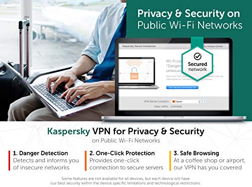 Kaspersky Total Security 2019 | 10 Devices | 1 Year | PC/Mac/Android | Dowload, Código Dentro De Un Paquete Kaspersky Total Security 2019 | 10 Devices | 1 Year | PC/Mac/Android | Dowload, Código Dentro De Un Paquete