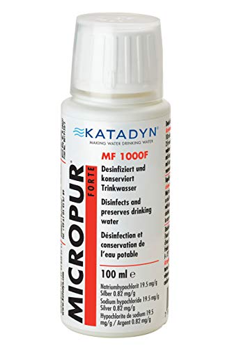 KATADYN Micropur  Forte, MF 1000 f, 100 ml Limpiador de Agua