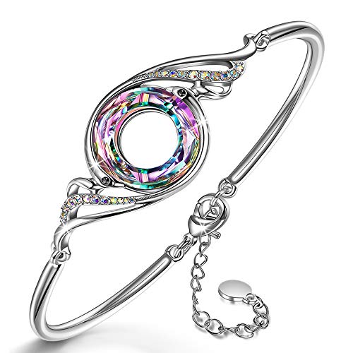 Kate Lynn Mujer Pulseras San Valentin Regalos Cristal Pulseras Mujer Joyas Aniversario Cumpleaños Originales regalos para esposa mamá novia caja de regalo conjunto de joyas Regalos Dia de la Madre Kate Lynn Mujer Pulseras San Valentin Regalos Cristal Pulseras Mujer Joyas Aniversario Cumpleaños Originales regalos para esposa mamá novia caja de regalo conjunto de joyas Regalos Dia de la Madre