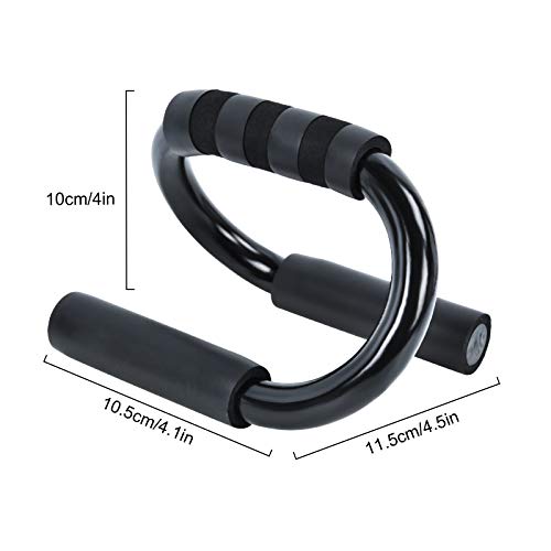 KATELUO Agarre Flexiones, Push Up Bars Stand Soporte para Flexiones, Flexiones con Empuñaduras con Empuñadura de Espuma para Ejercicios Gimnasio Entrenamiento Deporte para Hombres y Mujeres