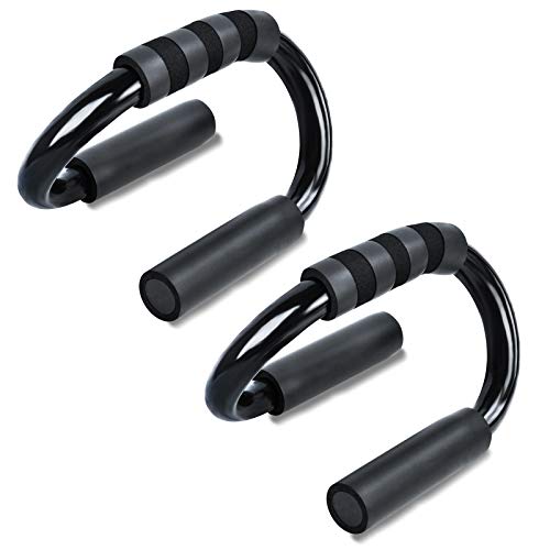 KATELUO Agarre Flexiones, Push Up Bars Stand Soporte para Flexiones, Flexiones con Empuñaduras con Empuñadura de Espuma para Ejercicios Gimnasio Entrenamiento Deporte para Hombres y Mujeres KATELUO Agarre Flexiones, Push Up Bars Stand Soporte para Flexiones, Flexiones con Empuñaduras con Empuñadura de Espuma para Ejercicios Gimnasio Entrenamiento Deporte para Hombres y Mujeres