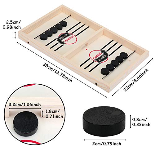 KATELUO Juego de Mesa de Hockey,Juego de Air Hockey para Mesa,Adecuado para la interacción Entre Padres e Hijos, Actividades de reunión Familiar KATELUO Juego de Mesa de Hockey,Juego de Air Hockey para Mesa,Adecuado para la interacción Entre Padres e Hijos, Actividades de reunión Familiar