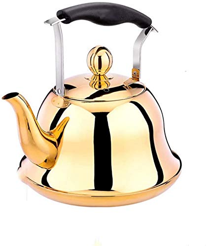 KAUTO Hervidor Hervidor Ahorro de energía Gas Gas Acero Inoxidable 304 Hervidor casero Hervidor de Agua de Gran Capacidad Botella de Agua Caliente 4L Kettlebell (Color: Amarillo) KAUTO Hervidor Hervidor Ahorro de energía Gas Gas Acero Inoxidable 304 Hervidor casero Hervidor de Agua de Gran Capacidad Botella de Agua Caliente 4L Kettlebell (Color: Amarillo)
