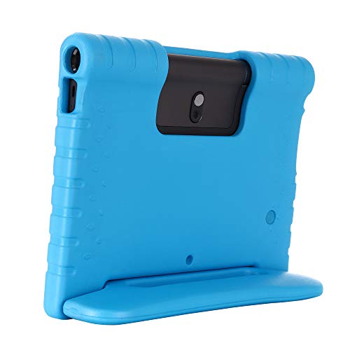 Kavon Funda para Lenovo Yoga Tab 5 YT-X705F 10.1 Pulgadas,Soporte de Mango Convertible a Prueba de Golpes EVA, Cubierta Protectora para Tableta Ligera para Niños (Azul)