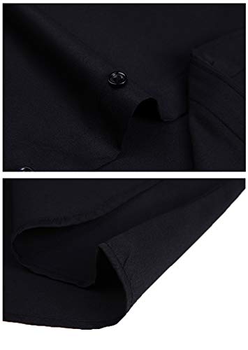 Kayhan Hombre Camisa, TwoFace als Uni Classic Black 3XL