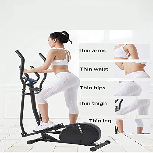 KDYSMWD Control electromagnético Máquina elíptica Stepper Space Walker Equipo de Bicicleta de Ejercicio para Interiores Home Walker Mute KDYSMWD Control electromagnético Máquina elíptica Stepper Space Walker Equipo de Bicicleta de Ejercicio para Interiores Home Walker Mute