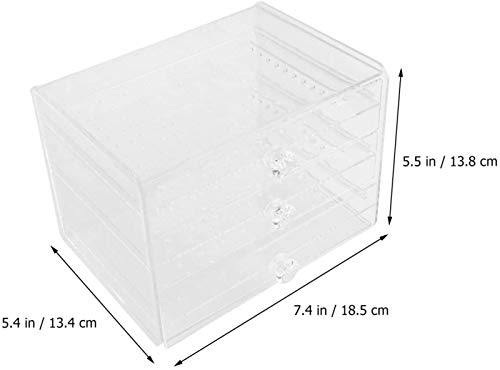 KEEBON Pantalla de joyería Pendiente Pendiente Racks Claro Joyería Mostrar Estuche Pendiente Pendiente Soporte Collar Organizador Soporte para Tienda Home Shop KEEBON Pantalla de joyería Pendiente Pendiente Racks Claro Joyería Mostrar Estuche Pendiente Pendiente Soporte Collar Organizador Soporte para Tienda Home Shop