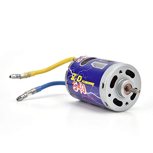 Keenso 540 Motor Cepillado con Aleta de enfriamiento + 45A Juego de ESC Cepillado, Juego de Motor de Coche RC para 1/10 RC Buggy Truggy Truck Crawler(Negro) Keenso 540 Motor Cepillado con Aleta de enfriamiento + 45A Juego de ESC Cepillado, Juego de Motor de Coche RC para 1/10 RC Buggy Truggy Truck Crawler(Negro)