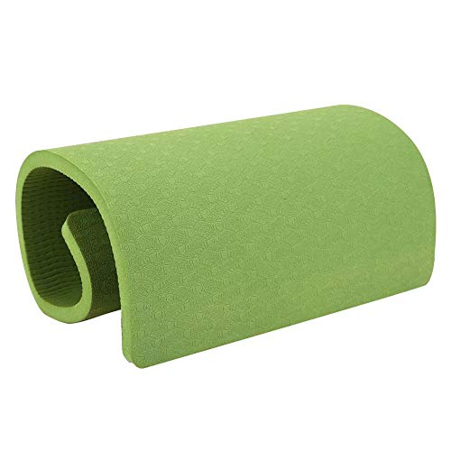 Keenso Estera de Yoga, 380 * 210 EVA Colchoneta de Yoga, Mat Suave para Practicar Yoga(Verde)