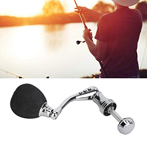 Keenso Kits de Carrete de Pesca de Metal CNC, Mango de Varilla giratoria Brazo basculante Reemplazo de Accesorios Piezas de Repuesto para Shimano(L) Keenso Kits de Carrete de Pesca de Metal CNC, Mango de Varilla giratoria Brazo basculante Reemplazo de Accesorios Piezas de Repuesto para Shimano(L)