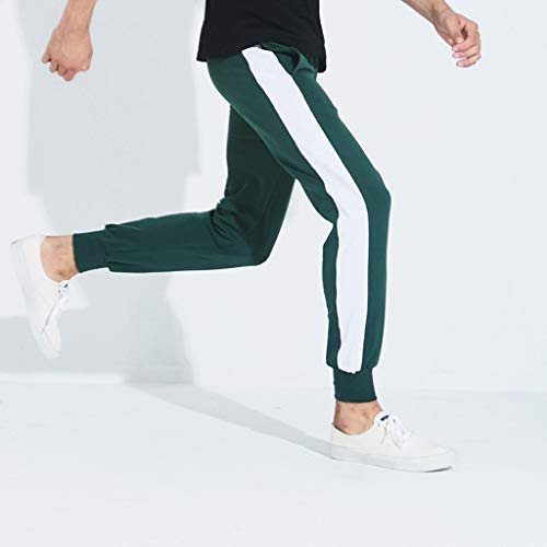 KEERADS - Pantalones de deporte para hombre, ropa deportiva, pantalones de fútbol, fitness, tiempo libre, pantalones de chándal Negro 31W x 30L KEERADS - Pantalones de deporte para hombre, ropa deportiva, pantalones de fútbol, fitness, tiempo libre, pantalones de chándal Negro 31W x 30L