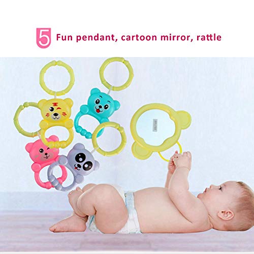 KEIBODETRD Gimnasio-Piano Pataditas,Manta Juegos Bebe,Baby Pedal Piano Body Building Instrument - para Recién Nacido Baby Music Game Blanket Toy Ringing Bell - Baby Fitness Game Pad