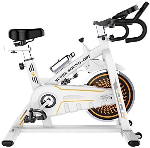 KEKEYANG Cycling Bicicleta de spinning, Indoor Cycling la bicicleta estática con monitor de sensores de frecuencia cardíaca, 11 Kg volante Profesional Ciclo Indoor aptitud ajustable Manillar y resiste