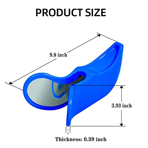 keland Entrenador Medial del Músculo del Suelo Pélvico Ejercitador Interno del Muslo Entrenador de Cadera Controlador de vejiga Corrección de Hermosas Nalgas para Mujeres（Azul）