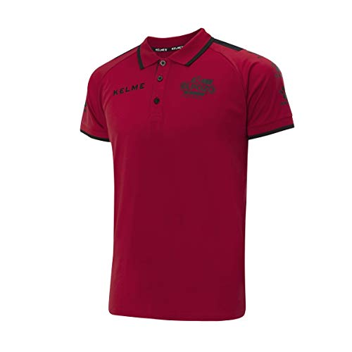 KELME - Polo Oficial Elpozo Murcia 2018/19 En Rojo Y Negro