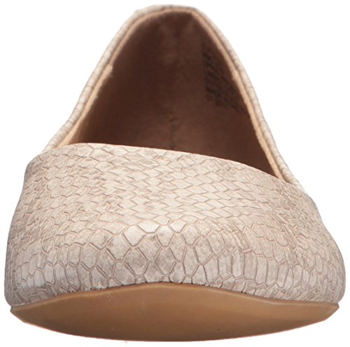 Kenneth Cole REACTION Women's Slip On by Ballet Flat, Almond, 7 Medium US