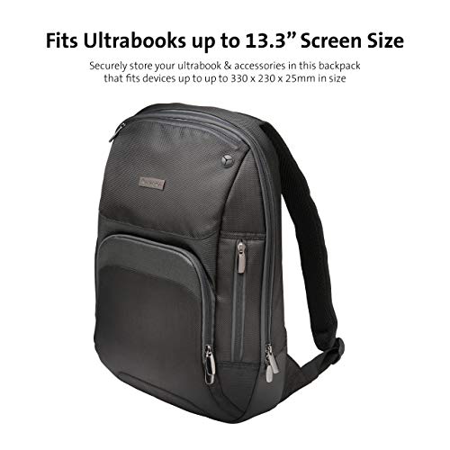Kensington K62591EU - Mochila Triple Trek Optimizada para Ultrabook, Negro, 43 cm Kensington K62591EU - Mochila Triple Trek Optimizada para Ultrabook, Negro, 43 cm