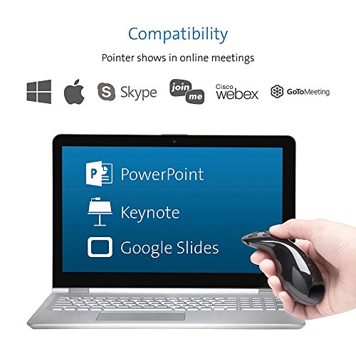 Kensington K75233EU - Presentador Inalámbrico con Usb y Puntero Virtual Personalizado Visible en Pantallas de Tv/Led, Compatible con Windows y Macos, Incluye Tarjeta Micro SD de 8GB, Alcance 20 m Kensington K75233EU - Presentador Inalámbrico con Usb y Puntero Virtual Personalizado Visible en Pantallas de Tv/Led, Compatible con Windows y Macos, Incluye Tarjeta Micro SD de 8GB, Alcance 20 m