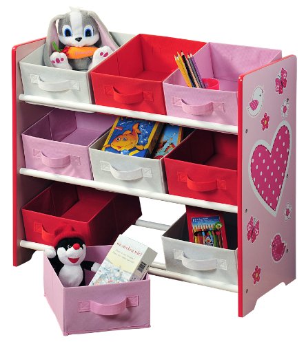 Kesper 17726 - Estantería Infantil, Color Rosa Kesper 17726 - Estantería Infantil, Color Rosa