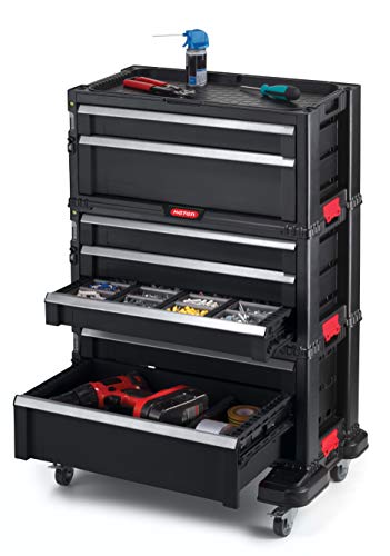 Keter 238557 - Carro de herramientas 7 cajones 60 x 38 x 83 cm Keter 238557 - Carro de herramientas 7 cajones 60 x 38 x 83 cm