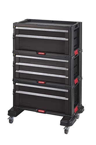 Keter 238557 - Carro de herramientas 7 cajones 60 x 38 x 83 cm Keter 238557 - Carro de herramientas 7 cajones 60 x 38 x 83 cm