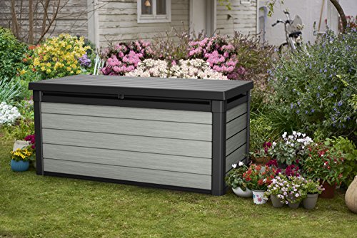 Keter Denali 150 - Arcón Exterior Denali, 570 litros, gris, 151.7 x 72.5 x 70 cm Keter Denali 150 - Arcón Exterior Denali, 570 litros, gris, 151.7 x 72.5 x 70 cm